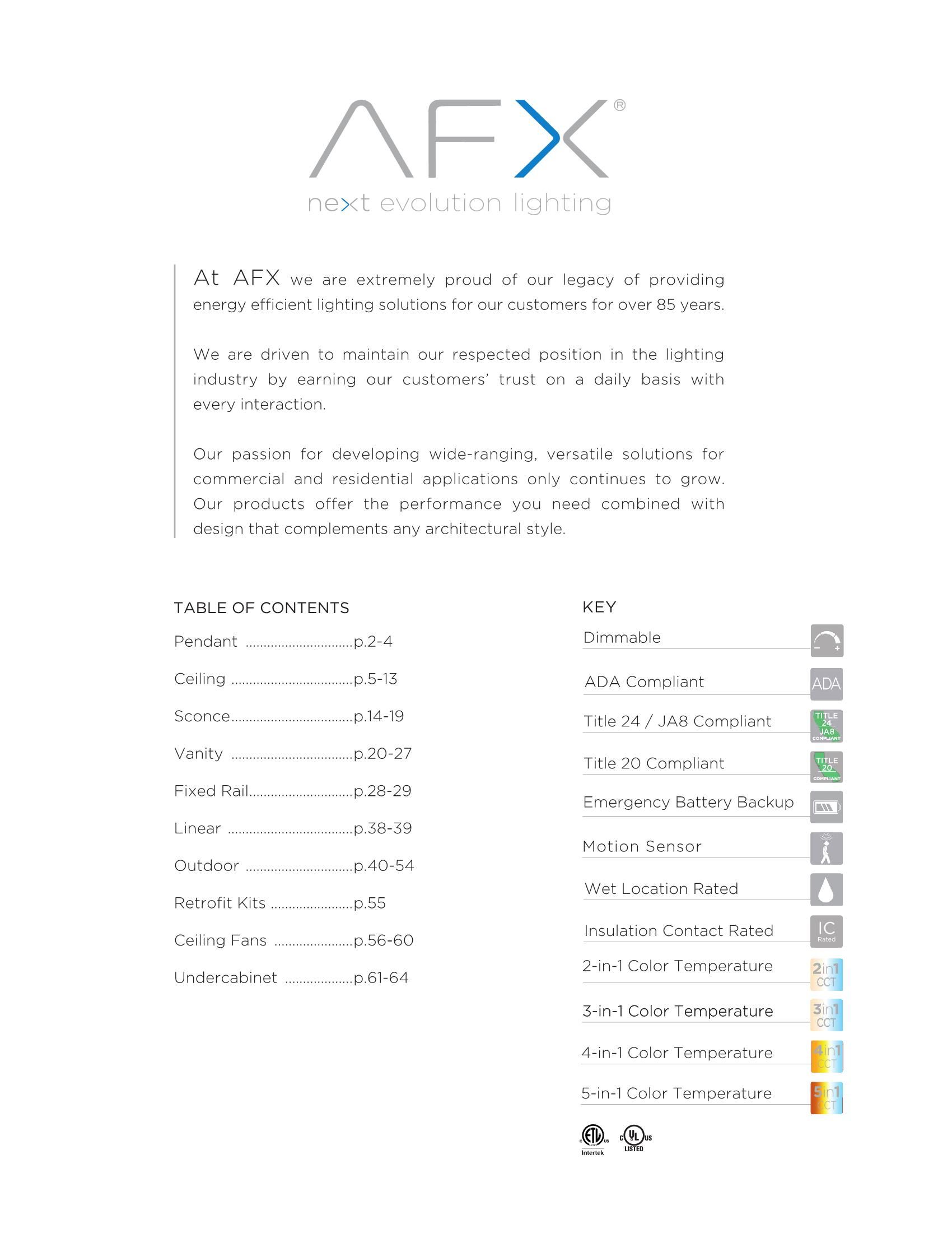 AFX Supplement 2026